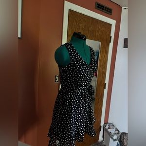 Dark Blue Lace Summer Dress
